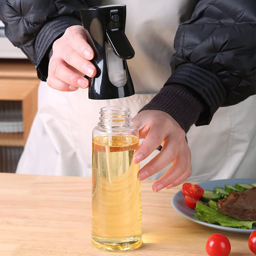 200/300/500ml Oil Spray Bottle Kitchen Oil Mister for BBQ