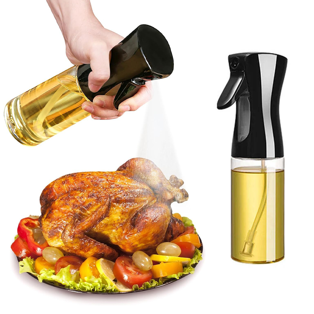 200/300/500ml Oil Spray Bottle Kitchen Oil Mister for BBQ