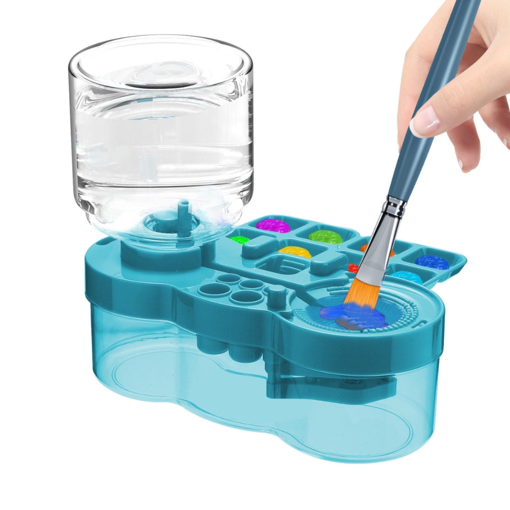 Paint Brush Cleaner with Paint Tray