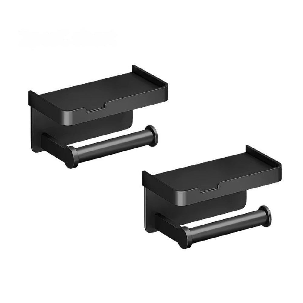 Aluminum Alloy Wall-Mounted Toilet Paper Holder