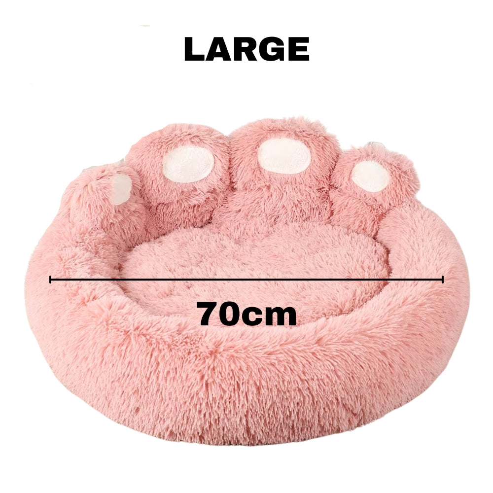 Fluffy Plush Dog Bed Large Small Pet Bed Sofa for Cats Puppy