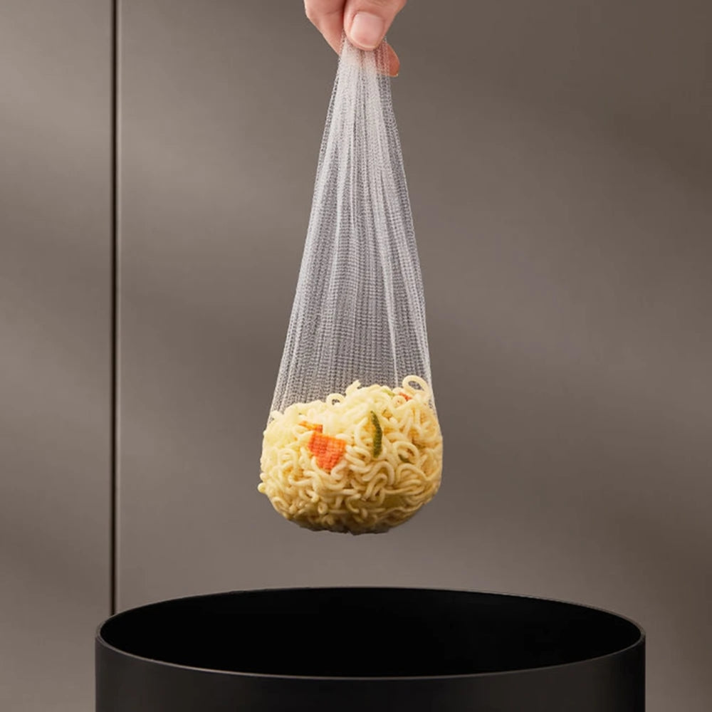 Foldable Kitchen Sink Filter Rack with 50 Filter Bags