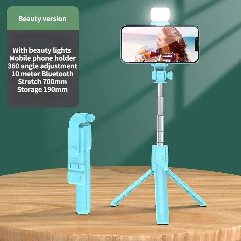 Selfie Stick Wireless Bluetooth Tripod Stand