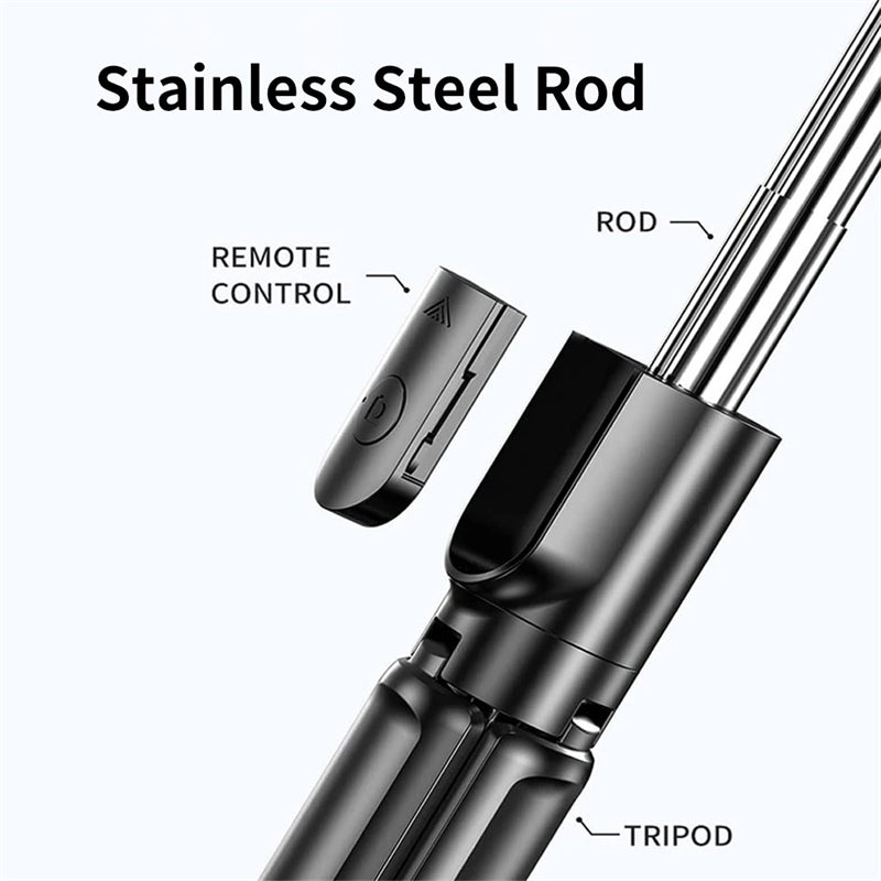 Selfie Stick Wireless Bluetooth Tripod Stand