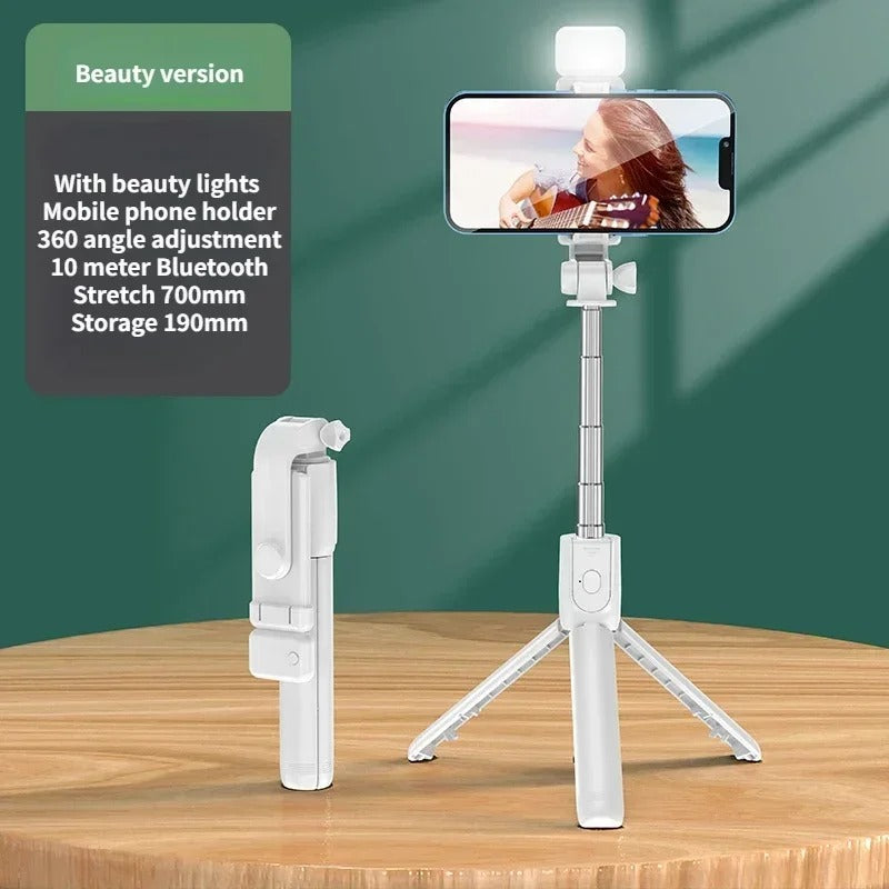 Selfie Stick Wireless Bluetooth Tripod Stand