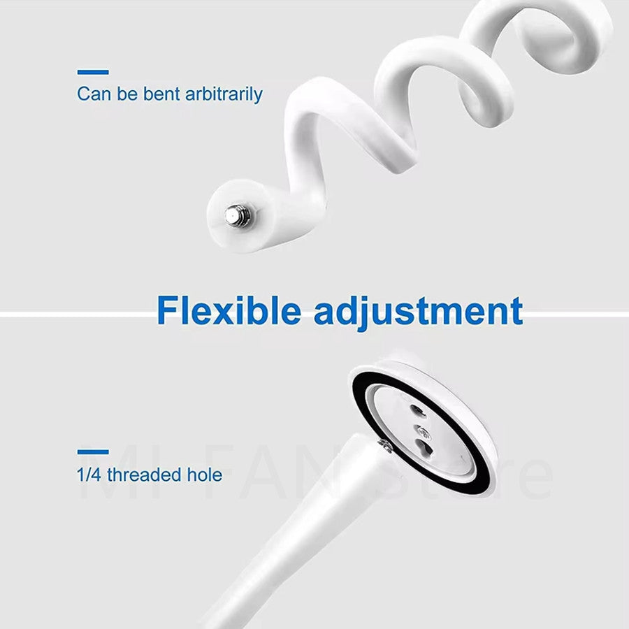 Wall Mount Silica gel Bracket Adjustable Rod Hose Holder