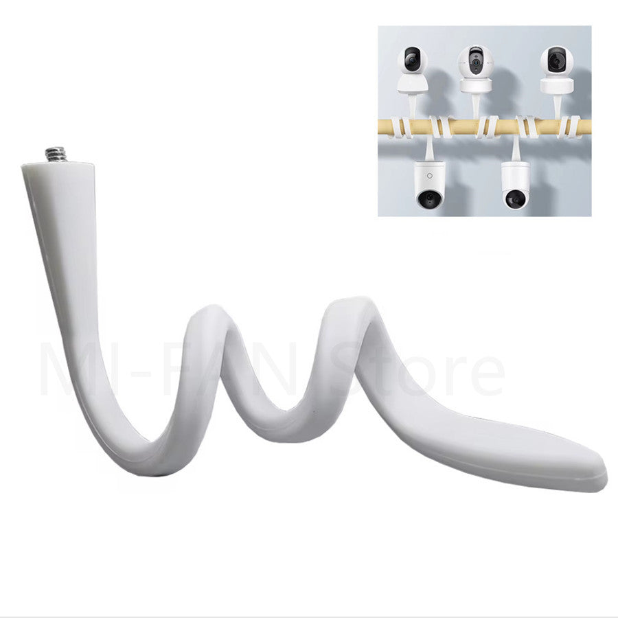 Wall Mount Silica gel Bracket Adjustable Rod Hose Holder