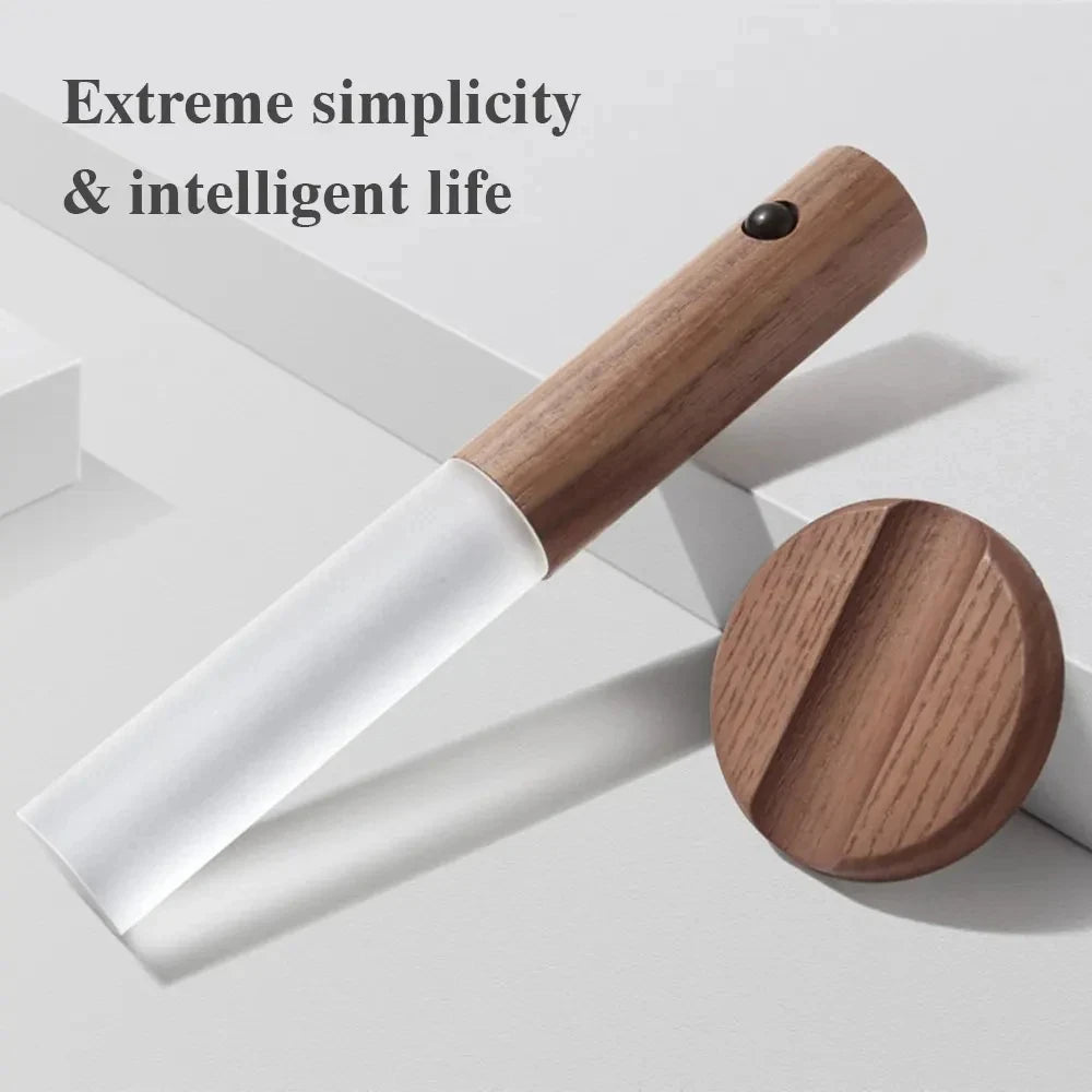 Intelligent Wooden Magnetic Suction Lamp LED Charging Night Light