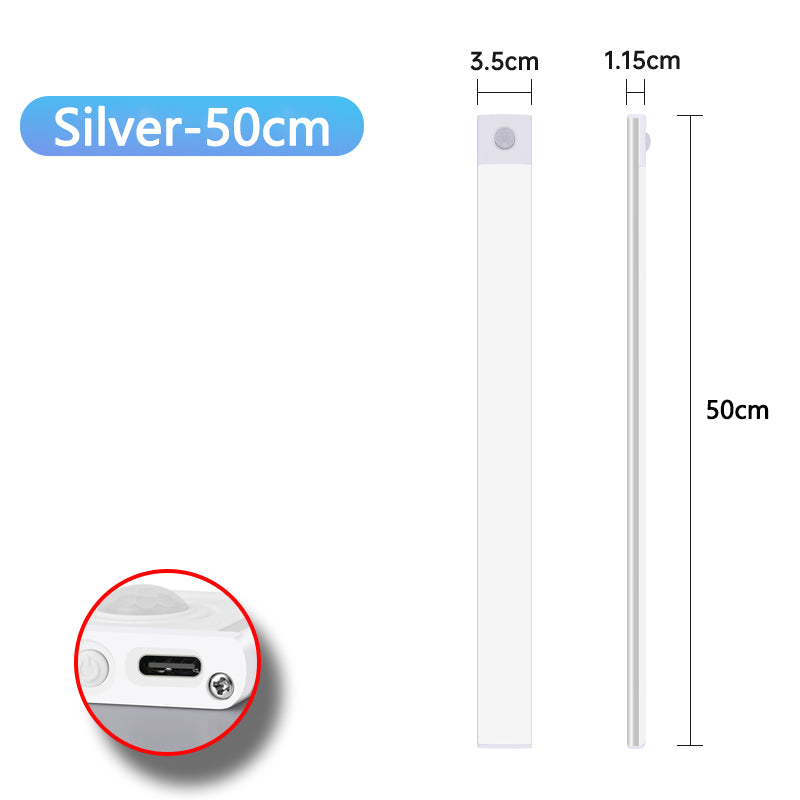 Motion Sensor USB Rechargeable Wireless Lamp Under Cabinet LED Lights