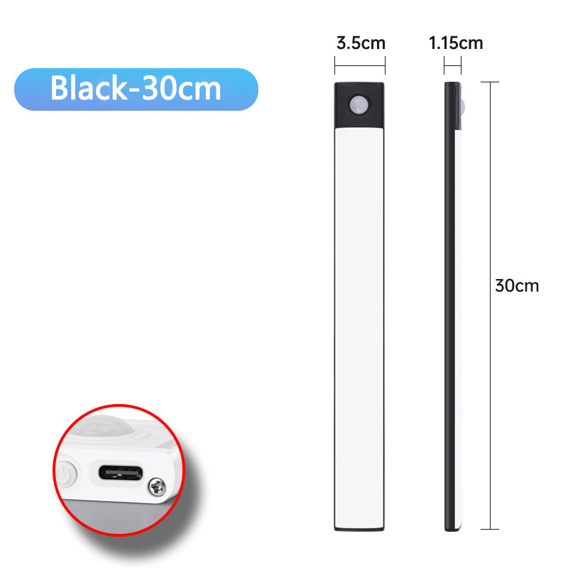 Motion Sensor USB Rechargeable Wireless Lamp Under Cabinet LED Lights