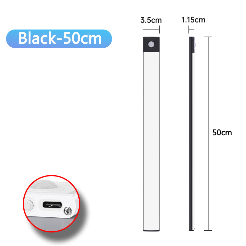 Motion Sensor USB Rechargeable Wireless Lamp Under Cabinet LED Lights