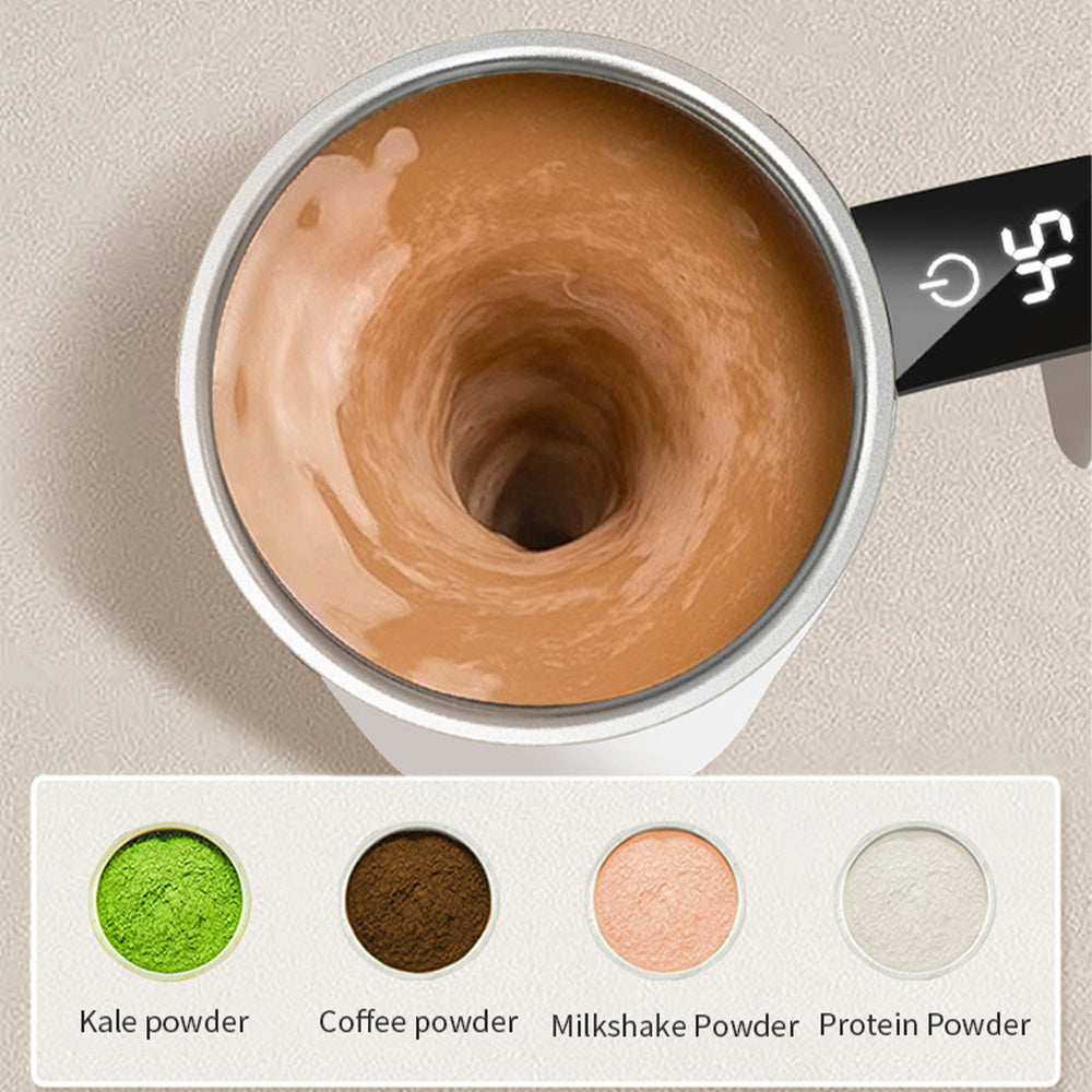 Rechargeable Portable Coffee Magnetic Self Stirring Mugs