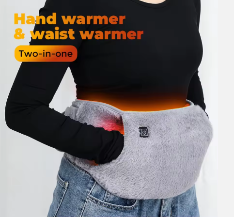 USB Hand Warmer Uterus Warming Belt Electric Graphene Heated Hand Waist Abdomen Winter Warming Artifact Relief Menstrual Pain