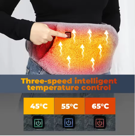 USB Hand Warmer Uterus Warming Belt Electric Graphene Heated Hand Waist Abdomen Winter Warming Artifact Relief Menstrual Pain